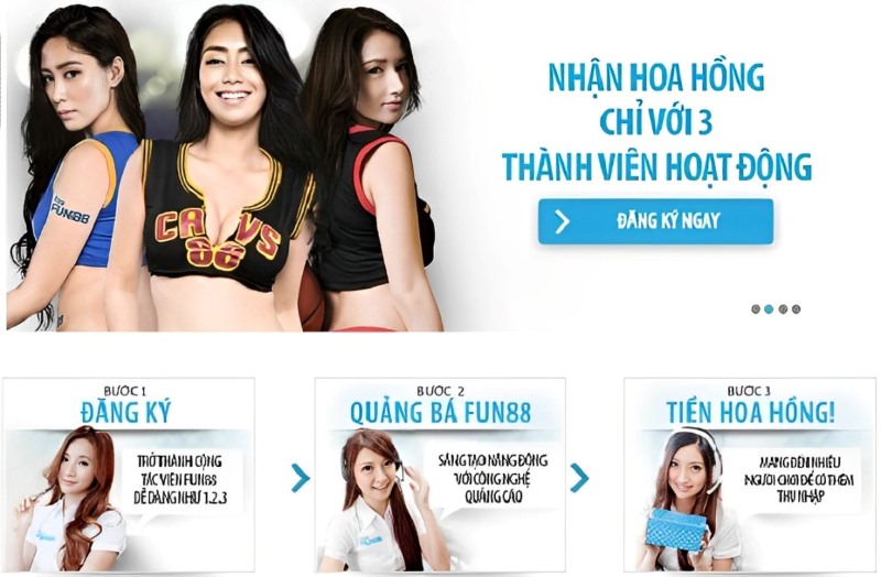Ưu đãi khủng từ nhà cái dành riêng cho đại lý Fun88